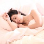 sleeping woman insomnia portland acupuncture